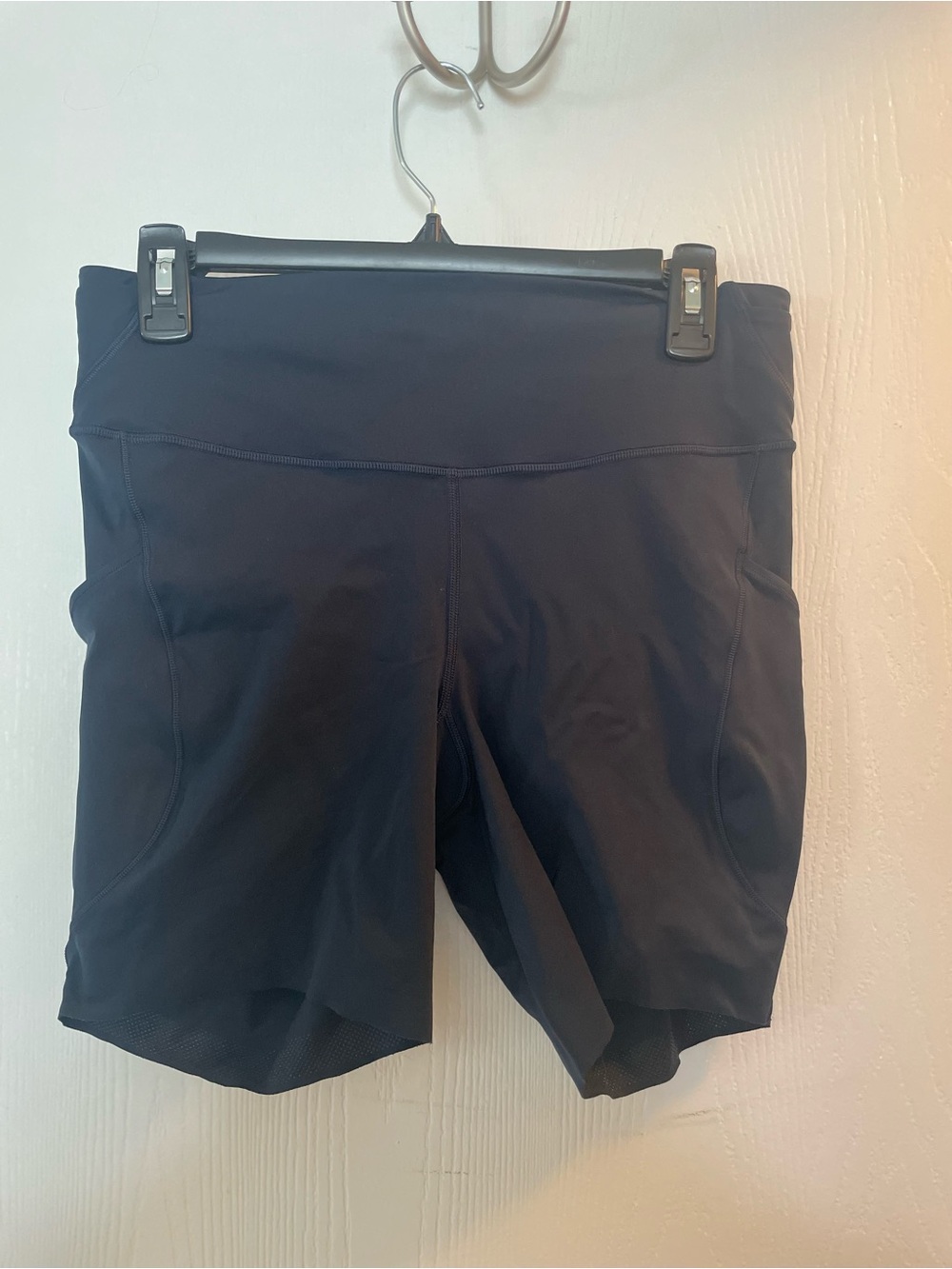 lululemon athletica navy Bike Shorts with High Waist and Pockets